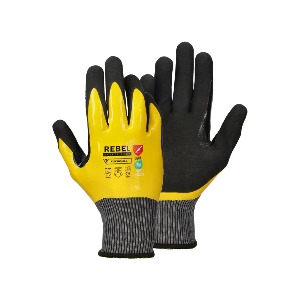 REBEL Cut Pro Plus Wrist Length Gloves