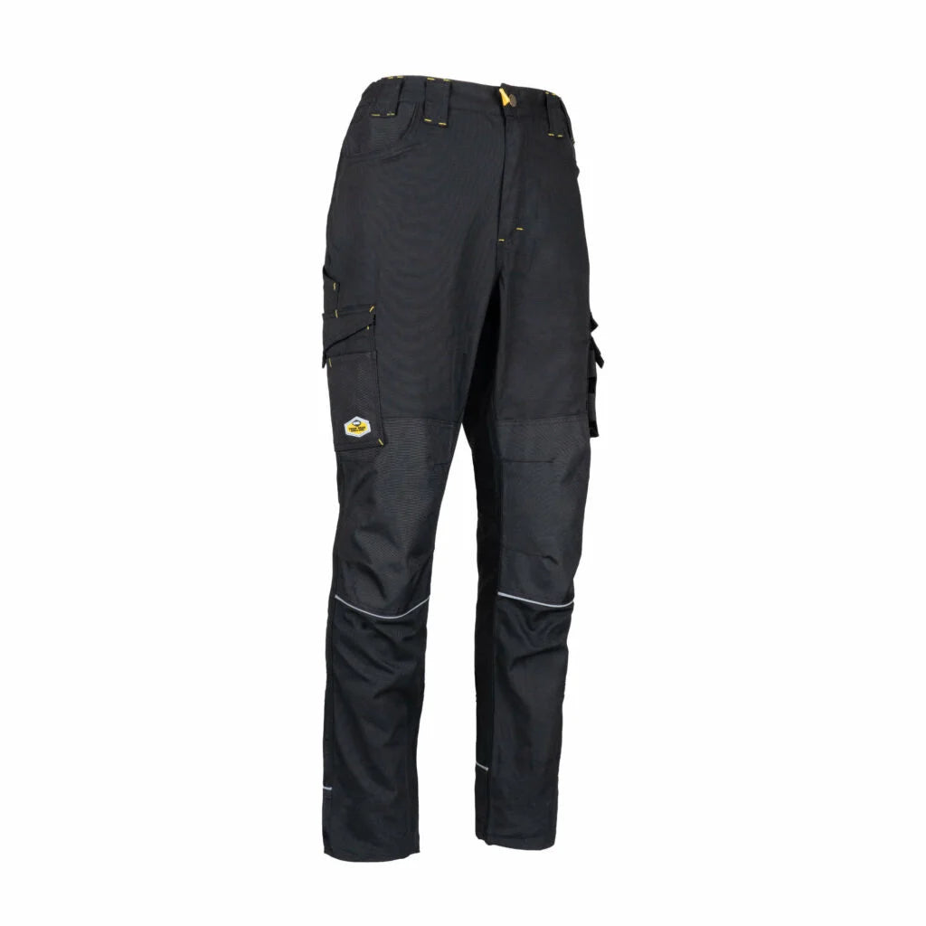 REBEL Men’s Tech Gear Trousers Raven Black