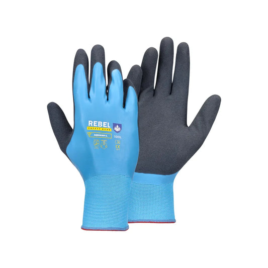Aqua Wrist Length Gloves