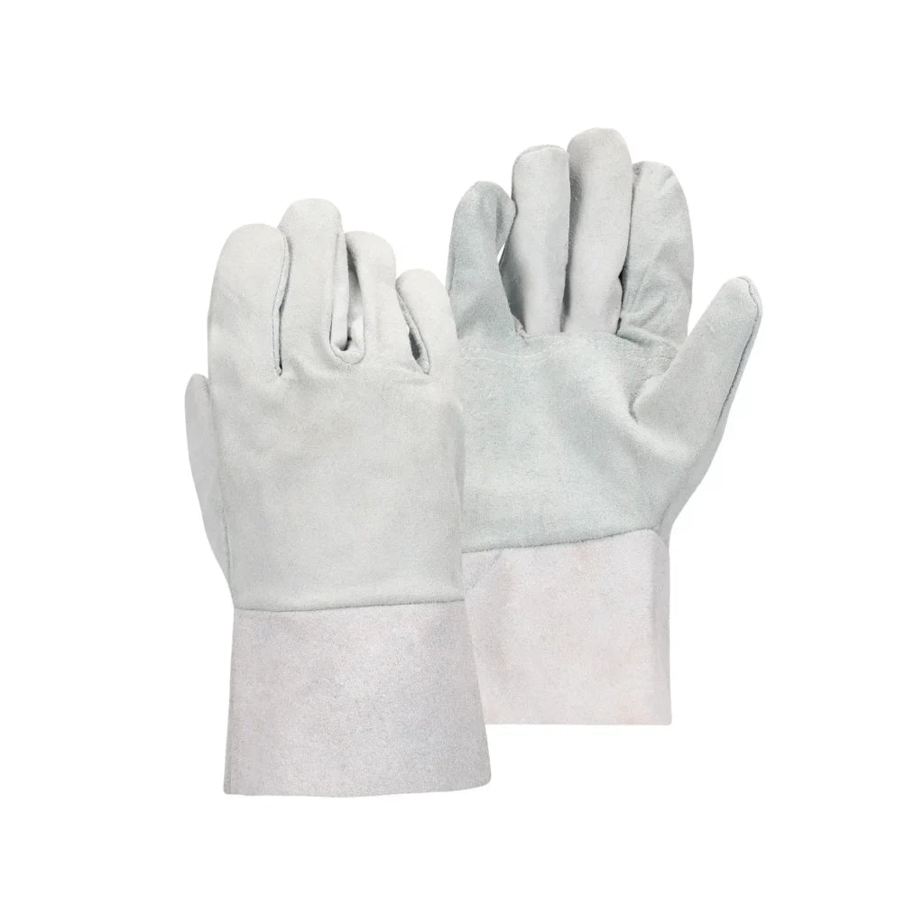 Tru Touch Chrome Leather Gloves